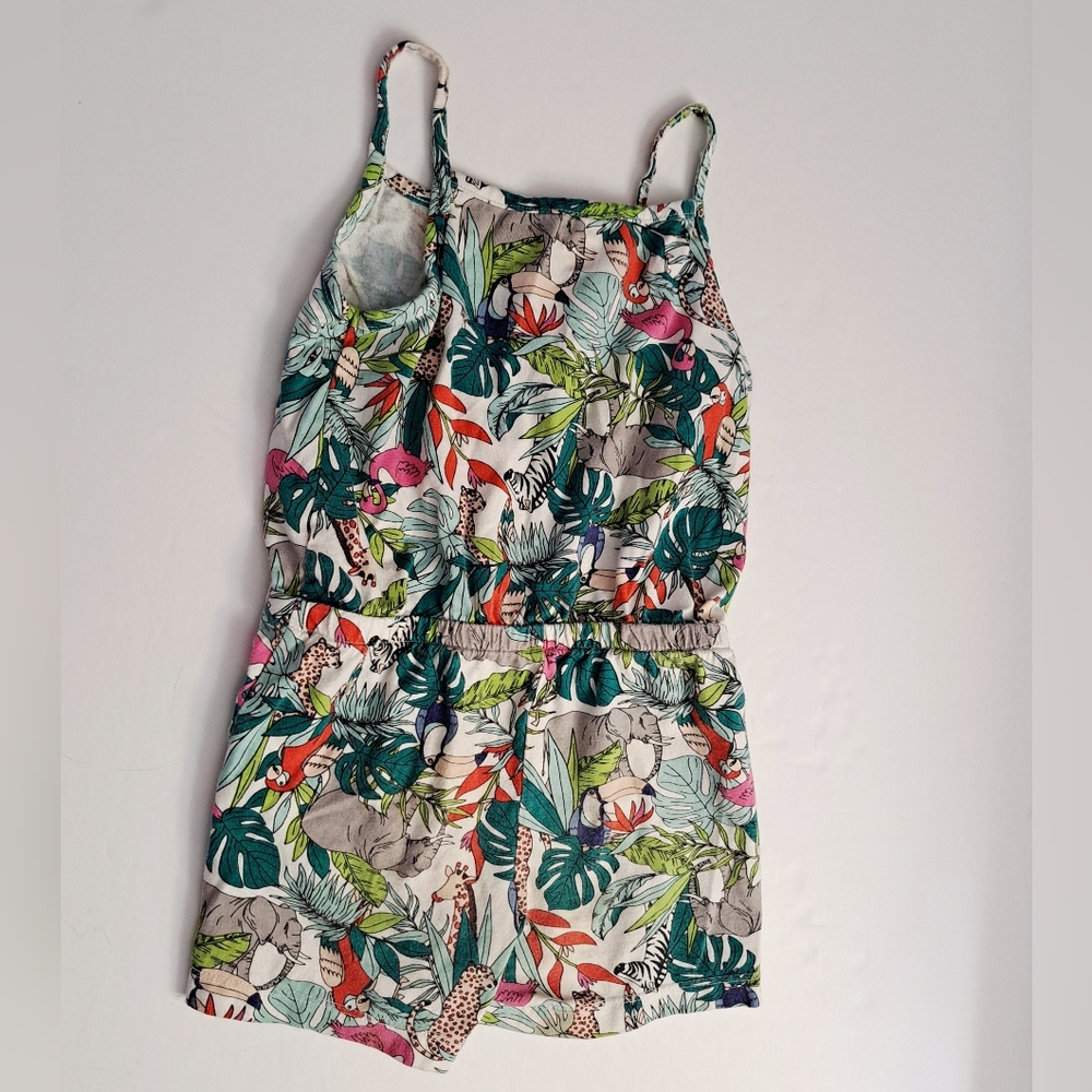 Wonder Nation Tropical Floral Romper